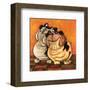 Bulldogs in Love-Kourosh-Framed Art Print