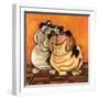 Bulldogs in Love-Kourosh-Framed Photographic Print