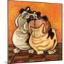 Bulldogs in Love-Kourosh-Mounted Photographic Print