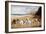 Bulldogs on a Beach-R. Ward Binks-Framed Giclee Print