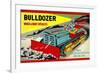 Bulldozer Which a Robot Operates-null-Framed Art Print