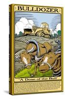 Bulldozer-Wilbur Pierce-Stretched Canvas