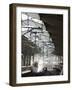 Bullet Train at Kyoto Station, Kyoto, Japan-Kober Christian-Framed Photographic Print