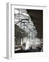 Bullet Train at Kyoto Station, Kyoto, Japan-Kober Christian-Framed Photographic Print