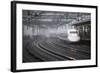 Bullet Train at Shin-Osaka Station, Osaka, Kansai, Japan, Asia-Stuart Black-Framed Photographic Print
