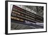 Bullet Train Departure Board, Kyoto, Japan-Stuart Black-Framed Photographic Print