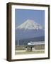 Bullet Train, Mount Fuji, Japan-null-Framed Photographic Print