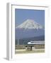 Bullet Train, Mount Fuji, Japan-null-Framed Photographic Print