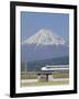 Bullet Train, Mount Fuji, Japan-null-Framed Photographic Print