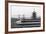 Bullet Train Running past Pagodas-null-Framed Photographic Print