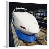 Bullet Train, Tokyo, Japan-Christopher Rennie-Framed Photographic Print