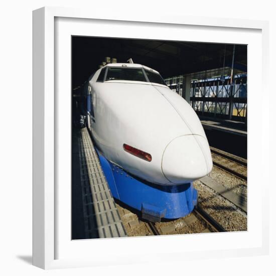 Bullet Train, Tokyo, Japan-Christopher Rennie-Framed Photographic Print