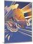 Bullet Train-David Chestnutt-Mounted Giclee Print