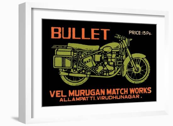 Bullet-null-Framed Art Print