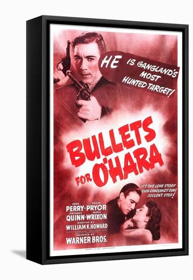 Bullets For O'Hara, Anthony Quinn, Anthony Quinn, Joan Perry, 1941-null-Framed Stretched Canvas