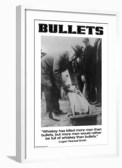 Bullets-Wilbur Pierce-Framed Art Print