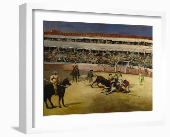 Bullfight, 1865-Edouard Manet-Framed Giclee Print