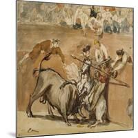 Bullfight, 1865-Edouard Manet-Mounted Giclee Print