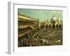 Bullfight in St Mark's Square, Venice, Italy, by Canaletto and Giovanni Battista Cimaroli-Canaletto-Framed Giclee Print