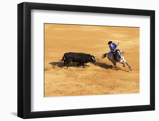 Bullfight, Jerez De La Frontera, Cadiz Province, Andalusia, Spain-Neil Farrin-Framed Photographic Print