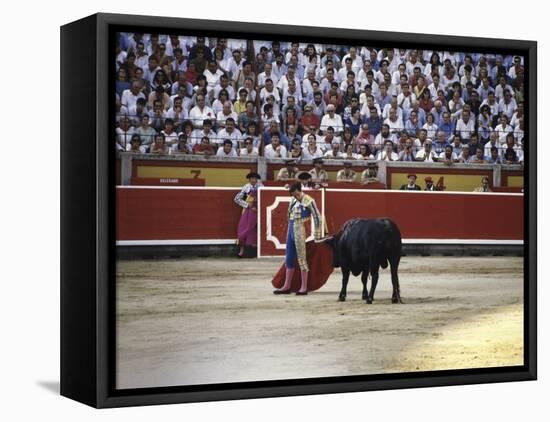 Bullfight, Pamplona, Spain-null-Framed Stretched Canvas