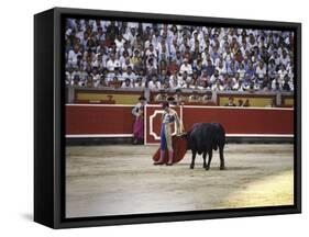 Bullfight, Pamplona, Spain-null-Framed Stretched Canvas
