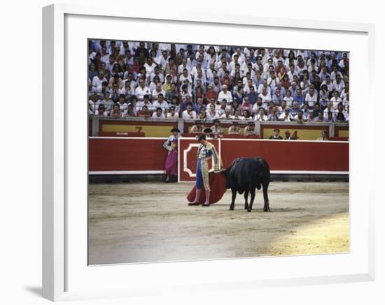 Bullfight, Pamplona, Spain-null-Framed Photographic Print