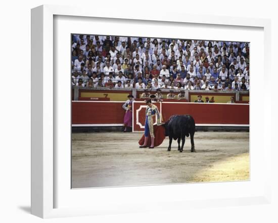 Bullfight, Pamplona, Spain-null-Framed Photographic Print