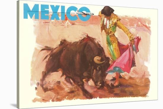 Bullfight Poster, Mexico-null-Stretched Canvas