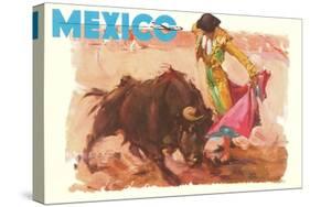 Bullfight Poster, Mexico-null-Stretched Canvas