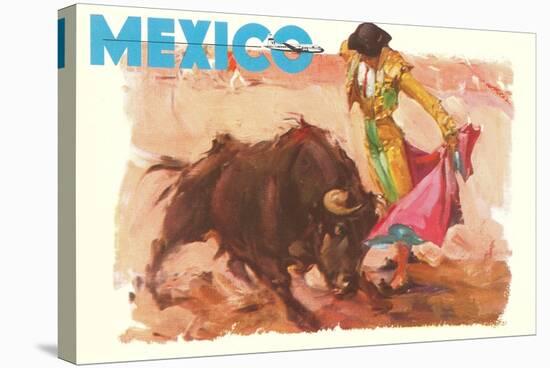 Bullfight Poster, Mexico-null-Stretched Canvas