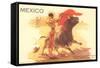 Bullfight Poster, Mexico-null-Framed Stretched Canvas