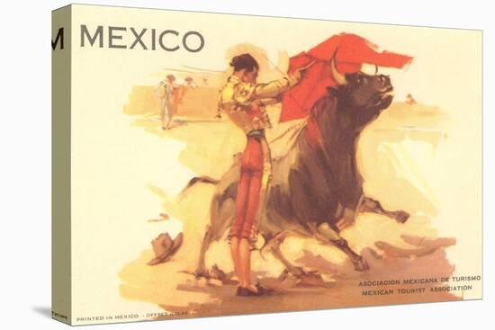 Bullfight Poster, Mexico-null-Stretched Canvas