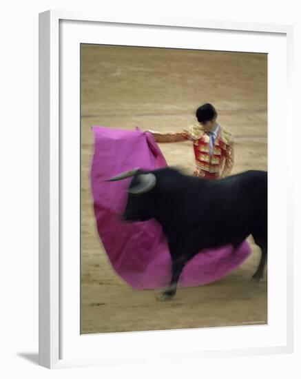 Bullfight Spain-null-Framed Photographic Print