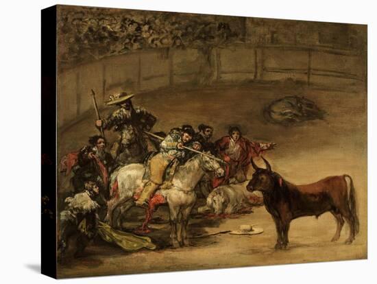 Bullfight, Suerte De Varas-Suzanne Valadon-Stretched Canvas