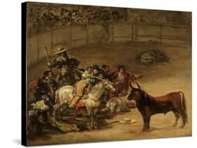 Bullfight, Suerte De Varas-Suzanne Valadon-Stretched Canvas