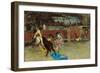 Bullfight. Wounded Picador-Marià Fortuny-Framed Giclee Print