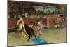 Bullfight. Wounded Picador-Marià Fortuny-Mounted Giclee Print