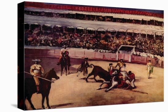 Bullfight-Edouard Manet-Stretched Canvas