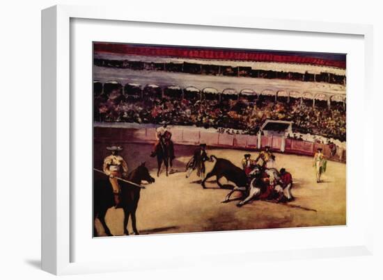 Bullfight-Edouard Manet-Framed Premium Giclee Print