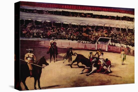 Bullfight-Edouard Manet-Stretched Canvas