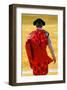 Bullfighter Entering Bullring-null-Framed Art Print