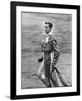 Bullfighter Manolete Accepting Applause of Crowd After Dispatching his Second Bull of the Afternoon-Tony Linck-Framed Photographic Print