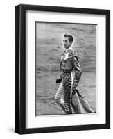 Bullfighter Manolete Accepting Applause of Crowd After Dispatching his Second Bull of the Afternoon-Tony Linck-Framed Photographic Print