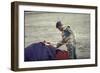 Bullfighter Manuel Benitez, Known as "El Cordobes", in the Ring-Loomis Dean-Framed Photographic Print