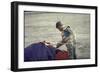 Bullfighter Manuel Benitez, Known as "El Cordobes", in the Ring-Loomis Dean-Framed Photographic Print