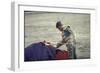 Bullfighter Manuel Benitez, Known as "El Cordobes", in the Ring-Loomis Dean-Framed Photographic Print