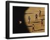 Bullfighters Make the Traditional Entrance into the Arena, before a Bullfight in Madrid-null-Framed Photographic Print