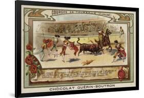 Bullfighting in Spain-null-Framed Giclee Print