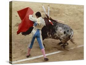 Bullfighting, Plaza de Toros, Ronda, Andalusia, Spain-null-Stretched Canvas